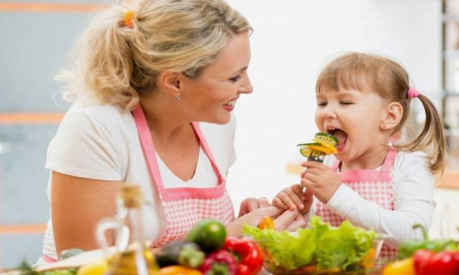 فوائد الطبخ للأطفال 