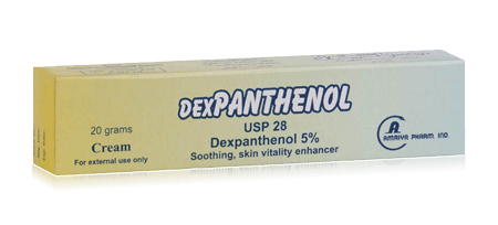 دواعى استخدام كريم ديكسبانثينول لعلاج حساسية الجلد