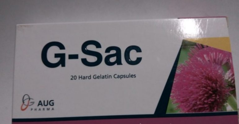 كبسولات جى ساك لدعم وظائف الكبد G-SAC