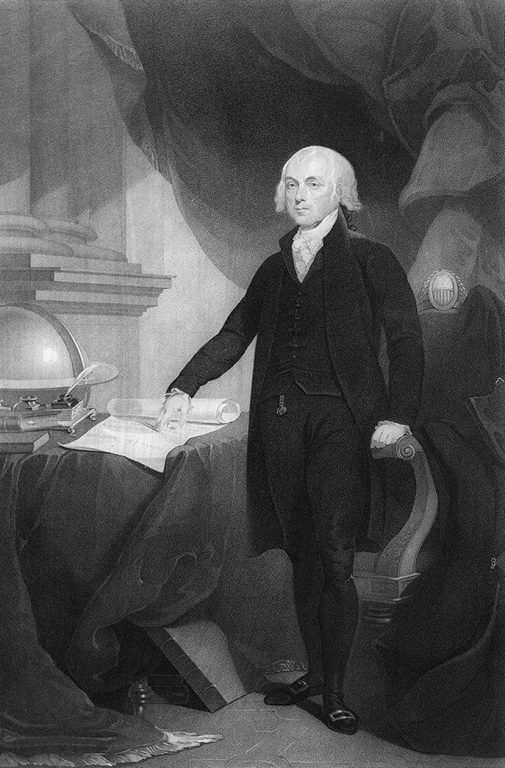 سيرة ذاتية للرئيس الأمريكي جيمس ماديسون 1809-1817م