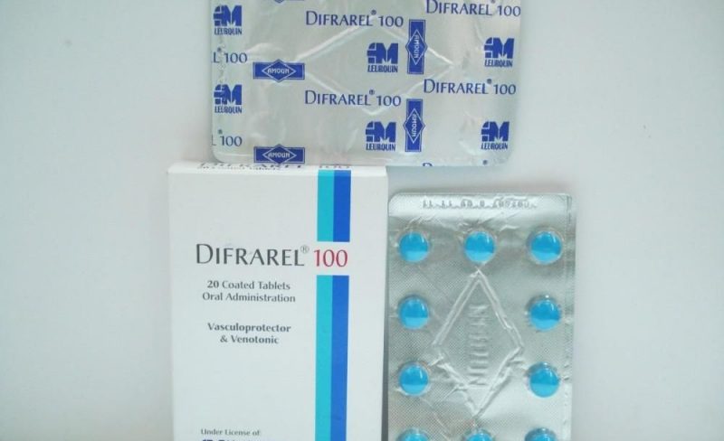 اقراص ديفراريل Difrarel لعلاج اضطرابات الدورة الدموية