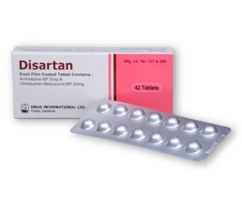 دواعي إستخدام دايسارتان لعلاج ضغط الدم المرتفع Disartan 
