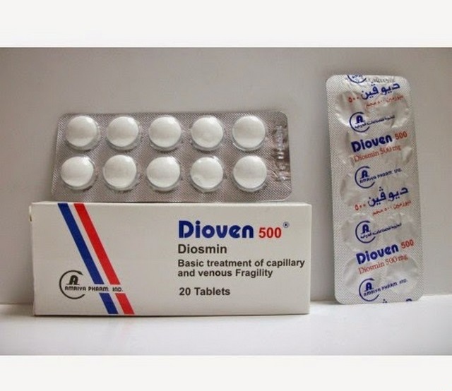 اقراص ديوفين Dioven لعلاج ضعف الاوردة الدموية