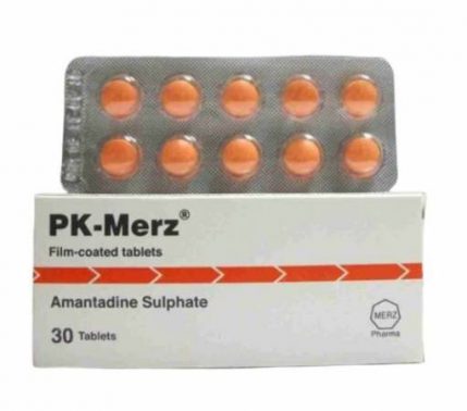 دواء بك ميرز Pk-Merz لعلاج مرض باكنسون والأنفلونزا