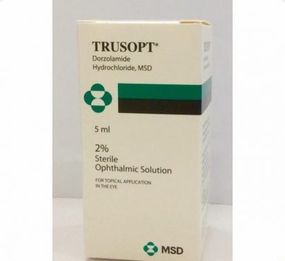 قطرة تروسوبت Trusopt لتقليل ضغط العين