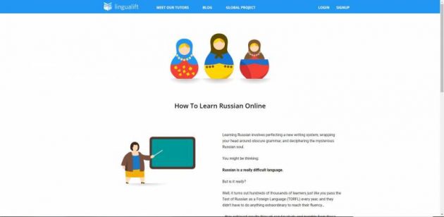 افضل 5 مدونات تعليم اللغة الروسية