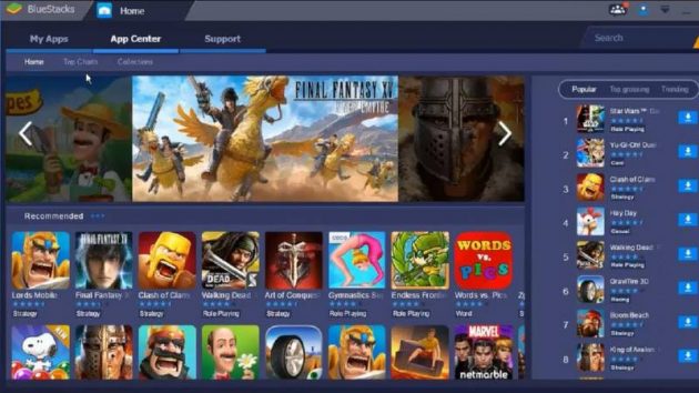 تطبيق BlueStacks لتشغيل تطبيقات والعاب الاندرويد 