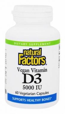 اقراص فيتامين د3 Natural Factors D3