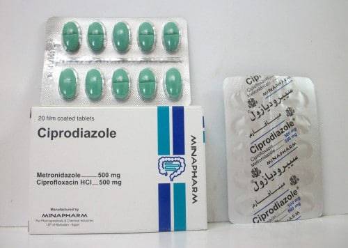 سيبروديازول Ciprodiazole لعلاج مشاكل الجهاز الهضمي