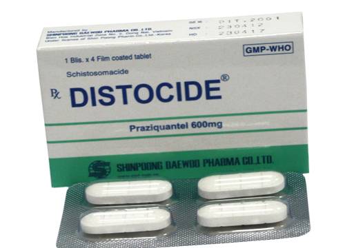 دواعي استعامل ديستوسيد لعلاج الديدان الشريطية Distocide