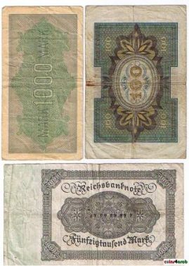 عملة ألمانيا من 1914 - 1922