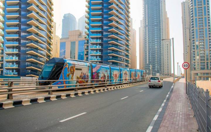 وسائل النقل العام في دبي