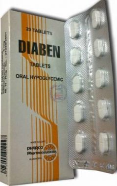 اقراص ديابين Diaben لعلاج مرض السكري من النوع الثاني