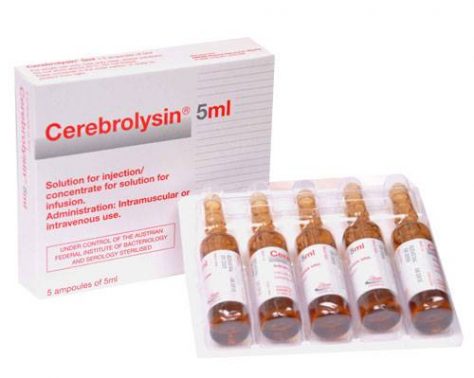 امبولات سيريبروليسين Cerebrolysin لعلاج الامراض العصبية