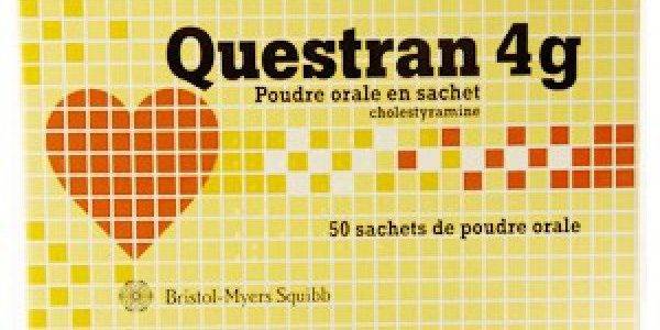 اكياس كويستران لعلاج زيادة كوليسترول في الدم Questran
