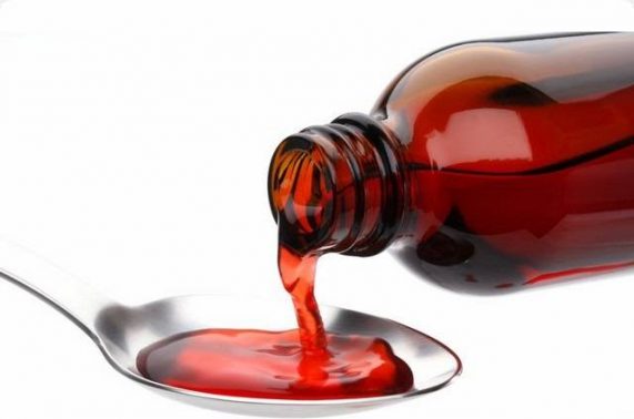 شراب كودايين لعلاج آلام الظهر Codeine