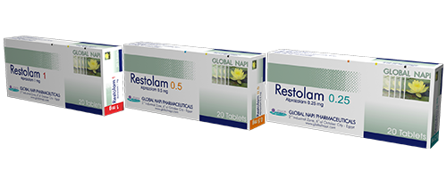  اقراص رستولام لعلاج القلق Restolam