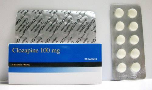 اقراص الكلوزابين لعلاج انفصام الشخصية Clozapine