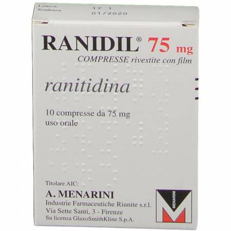 اقراص رانيديل لعلاج قرحة المعدة Ranidil
