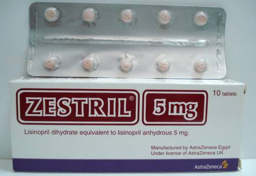 دواعي استخدام زيستريل لعلاج ضغط الدم المرتفع Zestril