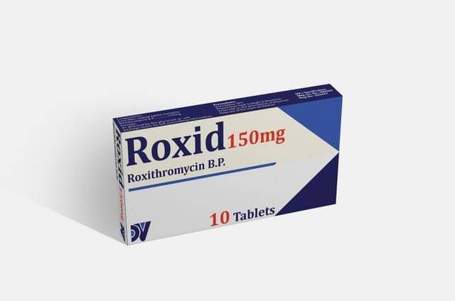 نشرة اقراص روكسيد لعلاج التهاب الحلق Roxid