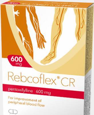 اقراص ريبكوفليكس لعلاج قصور الدورة الدموية ReBcoflex