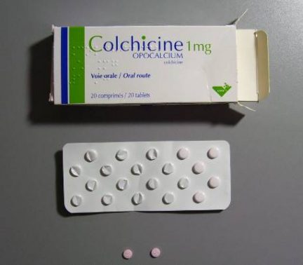 كولشيسين لعلاج مرض النقرس Colchicine