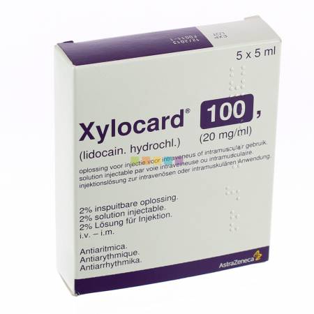 نشرة حقن زيلوكارد لعلاج فشل القلب Xylocard