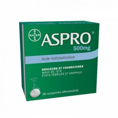 اسبرو Aspro مسكن للآلام وعلاج الالتهابات