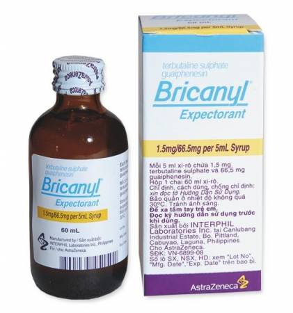 دواء بريكانيل Bricanyl لعلاج ضيق التنفس والسعال