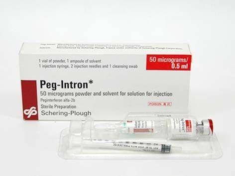 أمبولات بيج انترون Peg- Intron لعلاج التهاب الكبدي الوبائي