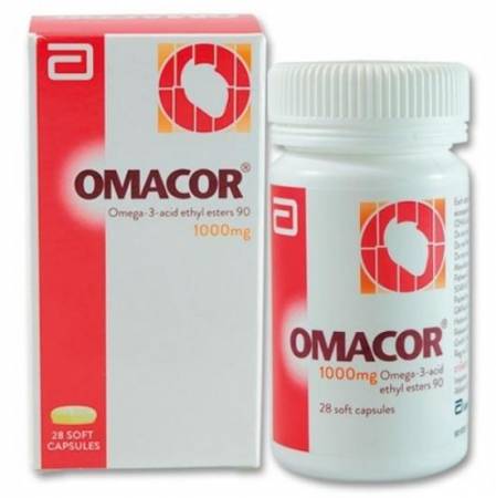 اوماكور Omacor دواء مكمل غذائي
