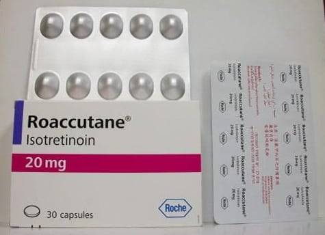 عقار روكتان Roaccutane لعلاج حب الشباب