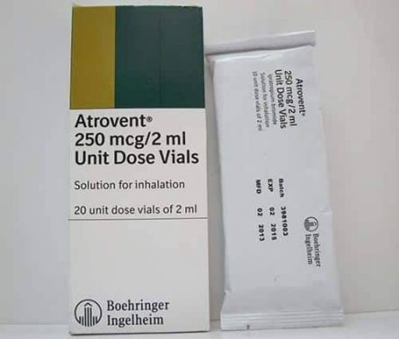 دواء أتروفنت Atrovent لعلاج أزمات الربو