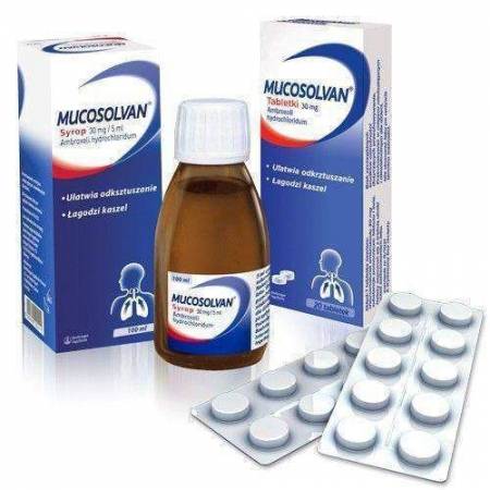 ميكوسولفان Mucosolvan لعلاج الكحة والسعال