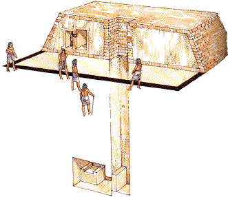 اشكال اسقف المقابر الفرعونية وانواعها