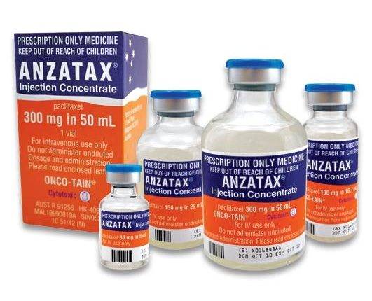 حقن انزاتاكس Anzatax لعلاج سرطان الثدي
