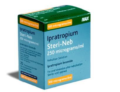 إبراتروبيوم Ipratropium لعلاج مشاكل الجهاز التنفسى