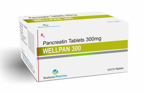 كبسولات بانكرياتين pancreatin لعلاج التهاب البنكرياس المزمن