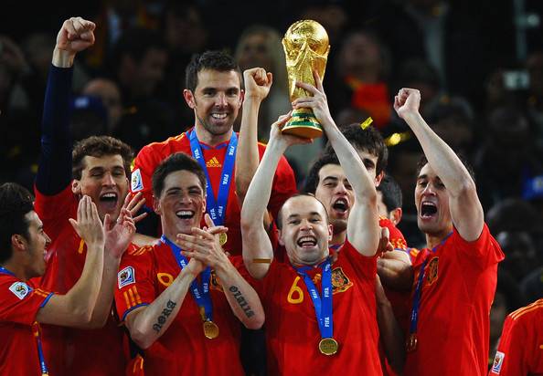 اسبانيا في كأس العالم 2010