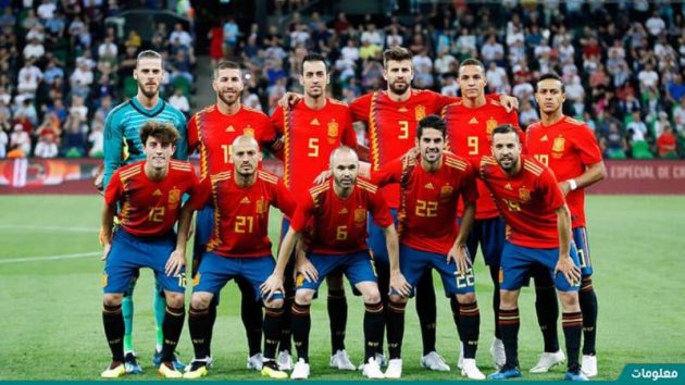 اسبانيا في كاس العالم 2018