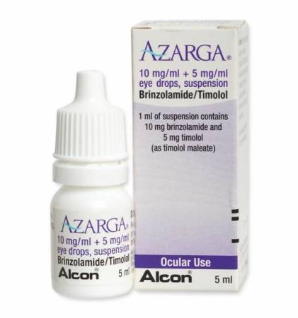 قطرة عين ازارجا Azarga لعلاج ارتفاع ضغط العين