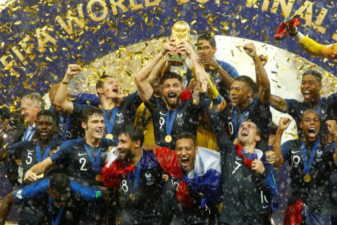 تشكيلة فرنسا في كاس العالم 2018