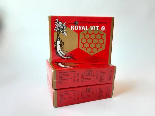 رويال فيت جي Royal Vit - G مكمل غذائي لتحسين الدورة الدموية