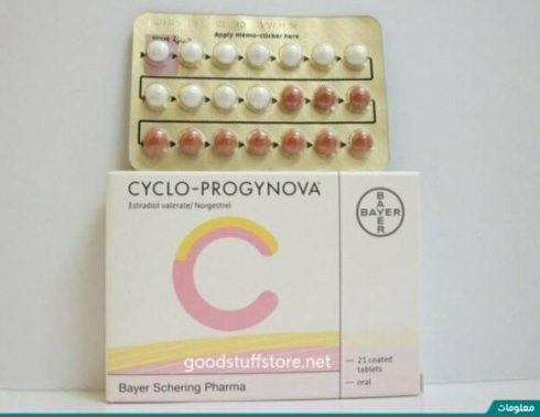 سيكلو بروجينوفا cyclo-Progynova لعلاج أعراض انقطاع الطمث