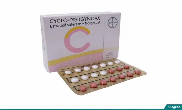 سيكلو بروجينوفا cyclo-Progynova لعلاج أعراض انقطاع الطمث
