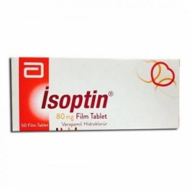 إيزوبتين Isoptin أقراص لعلاج ارتفاع ضغط الدم