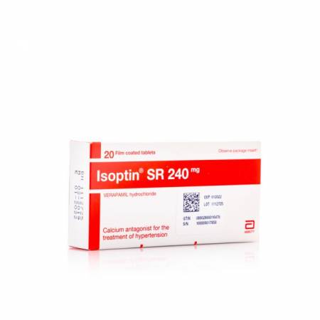 إيزوبتين Isoptin أقراص لعلاج ارتفاع ضغط الدم