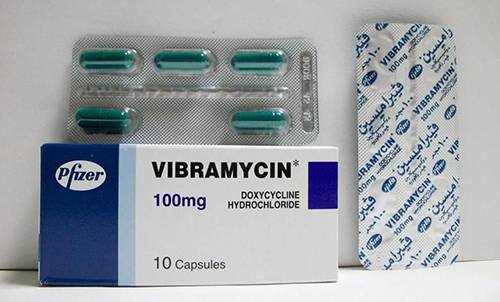 فيبراميسين Vibramycin مضاد حيوي