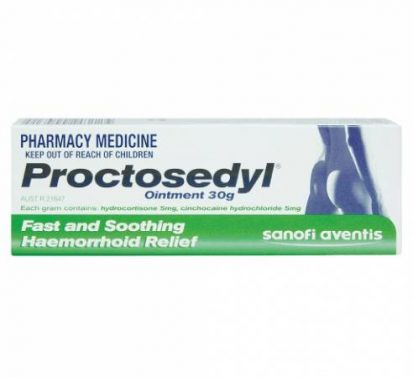 بروكتوسيديل Proctosedyl لعلاج البواسير